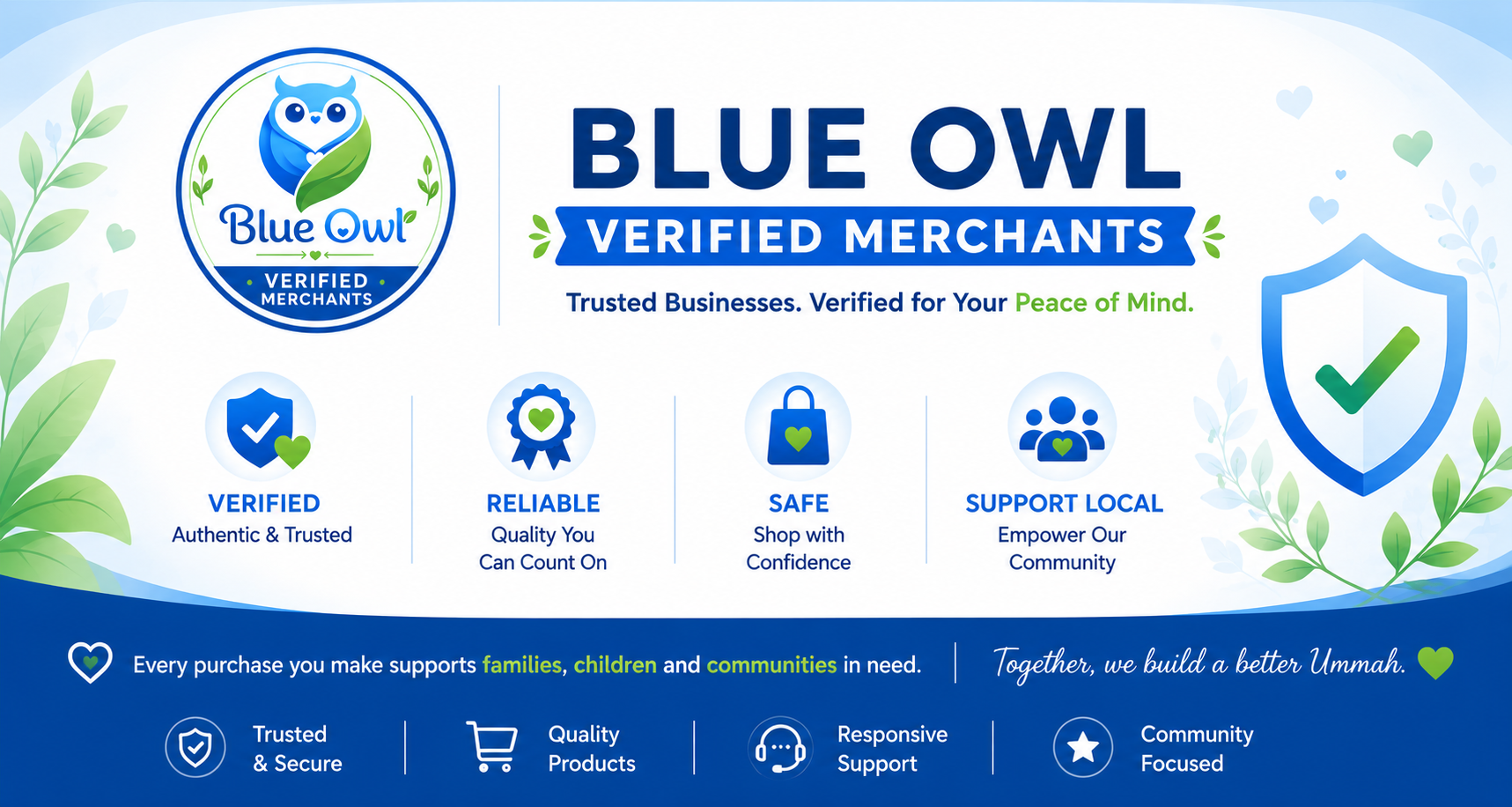 BLUE OWL Verified Merchants